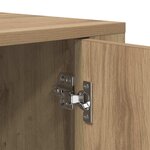 vidaXL Buffet chêne artisanal 40 x 33 x 70 cm Bois d'ingénierie