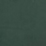 vidaXL Tête de lit avec oreilles Vert foncé 93x23x78/88 cm Velours