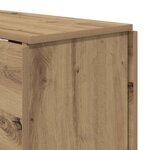vidaXL Table à dîner 138 x 70 x 73 5 cm Bois d'ingénierie