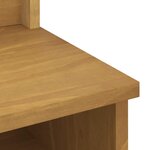 vidaXL Portemanteau SANDNES 45x40x159 5 cm bois massif pin