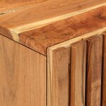 vidaXL Armoire murale de salle de bain 38x34x48cm bois massif d'acacia