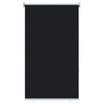 vidaXL Store roulant extérieur protection UV Noir 100 x 230 cm (L x H)