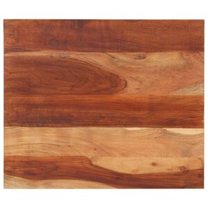 vidaXL Dessus de table bois massif d'acacia 15-16 mm 60x70 cm