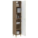 vidaXL Ensemble de Meubles 2 Pièces 33 x 34 5 x 90 cm Bois d'ingénierie