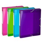 Boite De Classement En Polypropylène Dos 40mm Iderama Pp - A4 - Couleurs Assorties - Exacompta