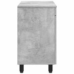 vidaXL Unité de vanité de salle de bain Gris béton 60 x 35 x 60 cm