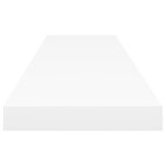 vidaXL Étagère murale flottante blanc 120x23 5x3 8 cm MDF