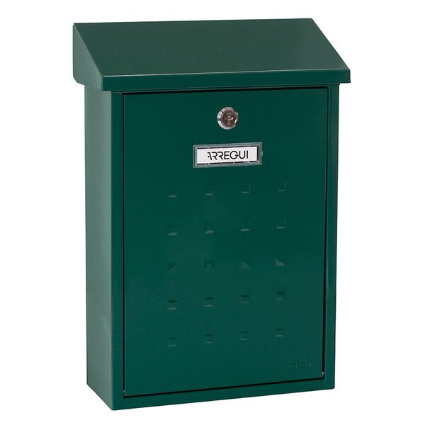 Boîte aux Lettres en Acier Premium E5603 Anti-pluie Facile à Installer Vert