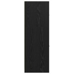 vidaXL Cabinet d'Apothicaire Chêne Noir 30x41x118 cm Bois d'Ingénierie