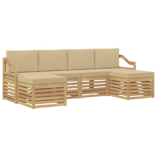 vidaXL Ensemble de canapés d'extérieur 6 pc