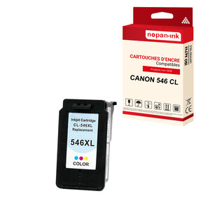 Nopan-ink - x1 cartouche canon 546 xl 546xl compatible