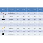 vidaXL Panneaux de terrasse solides et accessoires WPC 10 m² 4 m Teck