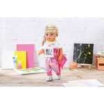 Zapf Creation 828335 - BABY Born Deluxe Trendiges Pink Set 43cm