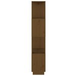 vidaXL Bibliothèque/Séparateur de pièce Marron miel 51x25x132 cm Pin