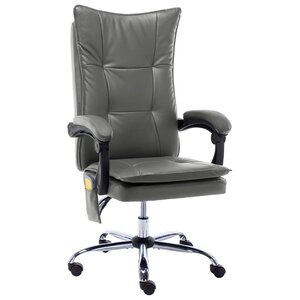 Chaise fauteuil siège de bureau informatique étude de massage anthracite similicuir anthracite 02_0024003