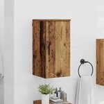 vidaXL Cabinet de salle de bain Bois ancien 30 x 31 5 x 61 cm
