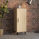vidaXL Buffet Chêne sonoma 34 5x34x90 cm Bois d'ingénierie