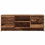vidaXL Meuble TV vieux bois 102x30x37 5 cm bois d'ingénierie