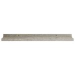vidaXL Étagères murales 4 Pièces Gris béton 60x9x3 cm