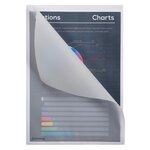 Paquet de 50 pochettes coin en papier transparent 110 g EXACOMPTA