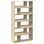 vidaXL Bibliothèque chêne sonoma 100x33x187 5 cm bois d'ingénierie