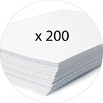 Boite De Classement Exabox Dos 25mm Polypropylène 7/10e Opak - A4 - Rouge - X 8 - Exacompta