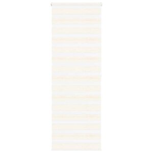 vidaXL Store zèbre beige marbré largeur du tissu 75 9 cm polyester