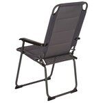 Bo-Camp Chaise de camping Copa Rio Comfort XXL Air Gris