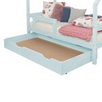 Tiroir de lit 90 x 200 BUDDY - bleu clair