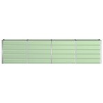 vidaXL Jardinière Vert 160 x 40 x 75 cm Acier