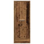 vidaXL Armoire d'apothicaire vieux bois 30x41x77 5cm bois d'ingénierie