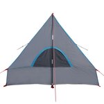 vidaXL Tente de camping en forme de A 2 personnes bleu imperméable