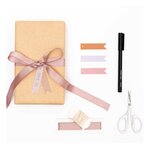 24 étiquettes fanion - Rose