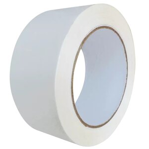 Ruban adhésif polypropylène caoutchouc naturel 6 rouleaux – 48 mm x 100 m  Blanc – Bulteau Systems