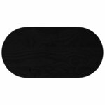 vidaXL Dessus de table 80x40x2 cm bois de chêne massif ovale