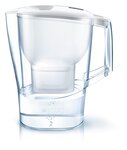 Carafe Filtrante Aluna 2.4L avec Cartouche MAXTRA+ incluse Blanc BRITA