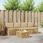 vidaXL Ensemble de canapés d'extérieur 5 pc