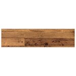 vidaXL Étagère à livres 4 Pièces Marron 80 x 20 x 1.5 cm