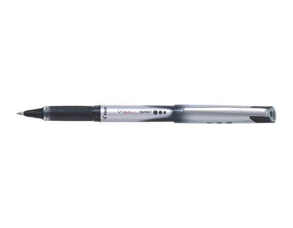 Stylo roller V-Ball Grip 07 encre liquide Pte Moyenne Noir PILOT