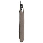 vidaXL Tête de lit suspendue Avec lumière LED Gris PU antique