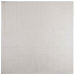 vidaXL Tapis de surface HUARTE Crème et gris 200 x 200 cm Polyester