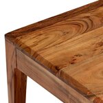 vidaXL Table basse Bois massif 88x50x38 cm