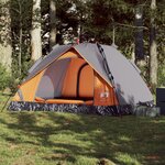 vidaXL Tente de camping à dôme 3 personnes libération rapide