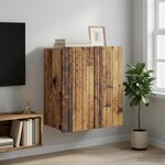 vidaXL Armoire Murale Bois ancien 59 x 31 x 64 cm Bois d'ingénierie