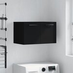 vidaXL Armoire murale Noir 60x36 5x35 cm Bois d'ingénierie