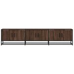vidaXL Meuble TV chêne marron 180x35x41 cm bois d'ingénierie