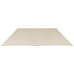 vidaXL Lattes de rechange pour sommier avec 34 lattes  2 pièces  80 x 200 cm