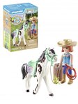 71358 Ellie  and  son cheval sawdust