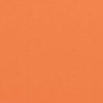 vidaXL Écran de balcon Orange 75x600 cm Tissu Oxford