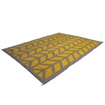 Bo-Camp Tapis d'extérieur Chill mat Flaxton 2 7x2 m L jaune ocre